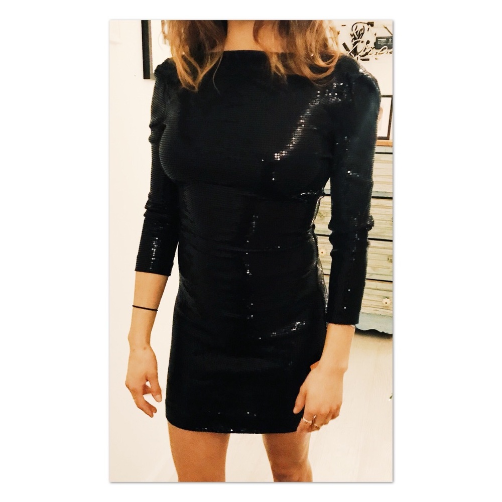 vintage sequins dress
